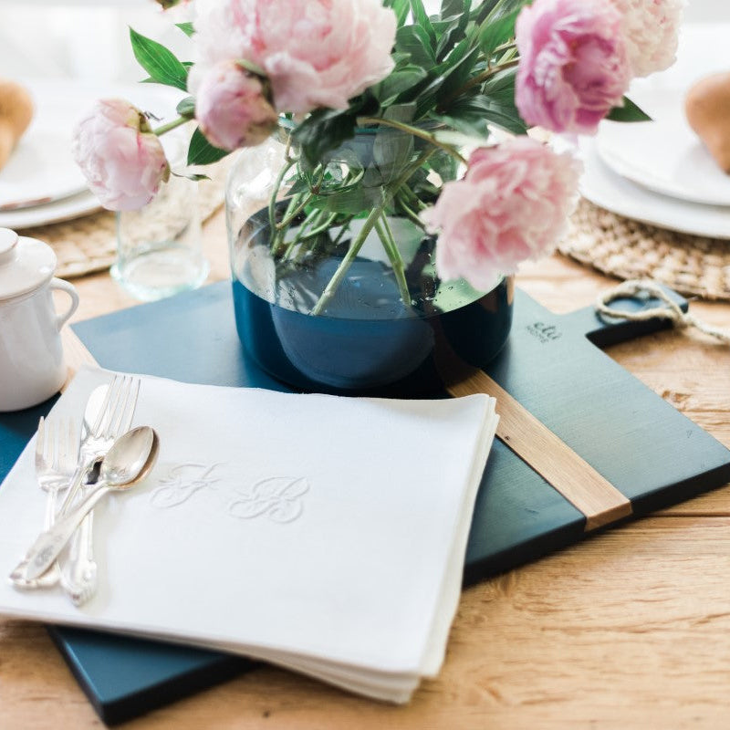 Etu Home Mod Navy Rectangle Charcuterie Board - Final Sale