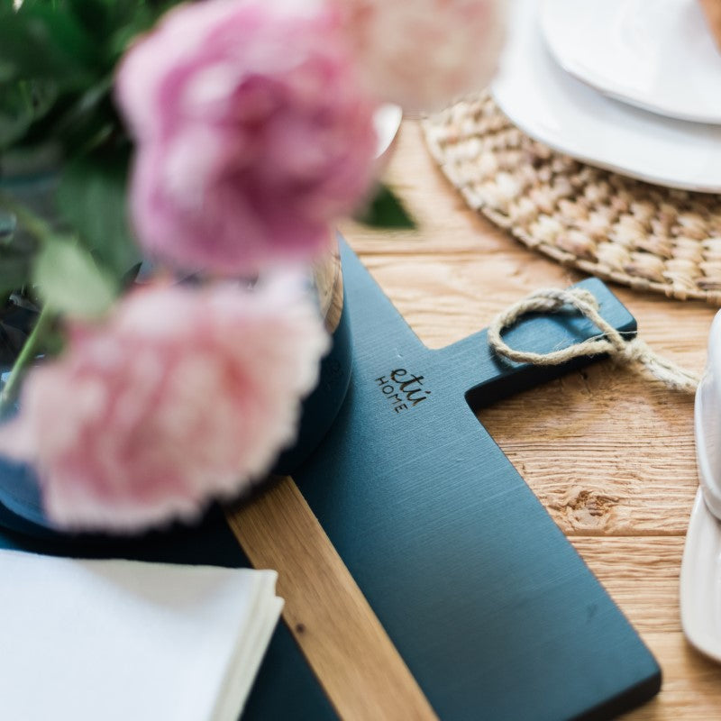 Etu Home Mod Navy Rectangle Charcuterie Board - Final Sale