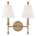 Crystorama Riverdale 2-Light Wall Sconce