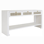 Worlds Away Rosaline 3 Drawer Console Table