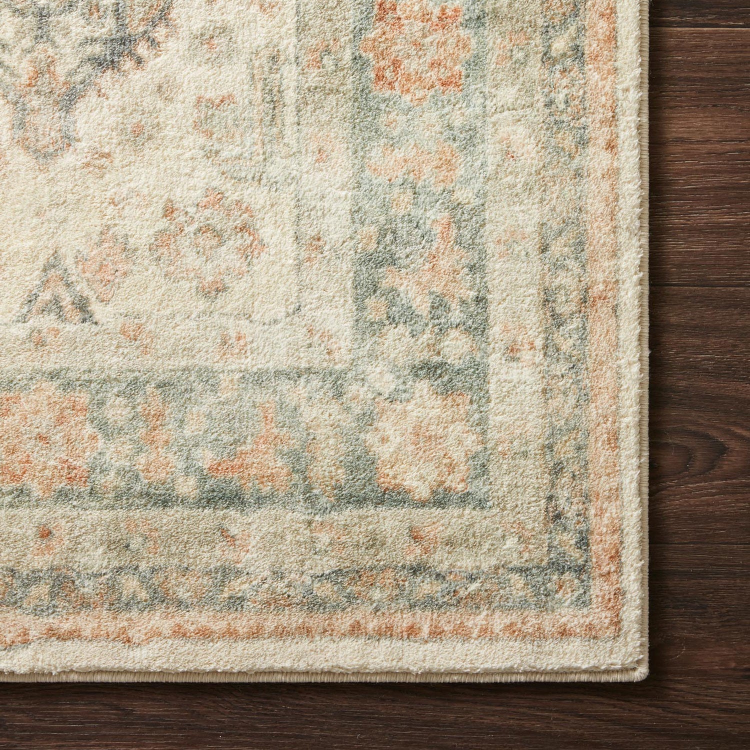 Loloi Rosette Beige/Multi Power Loomed Rug
