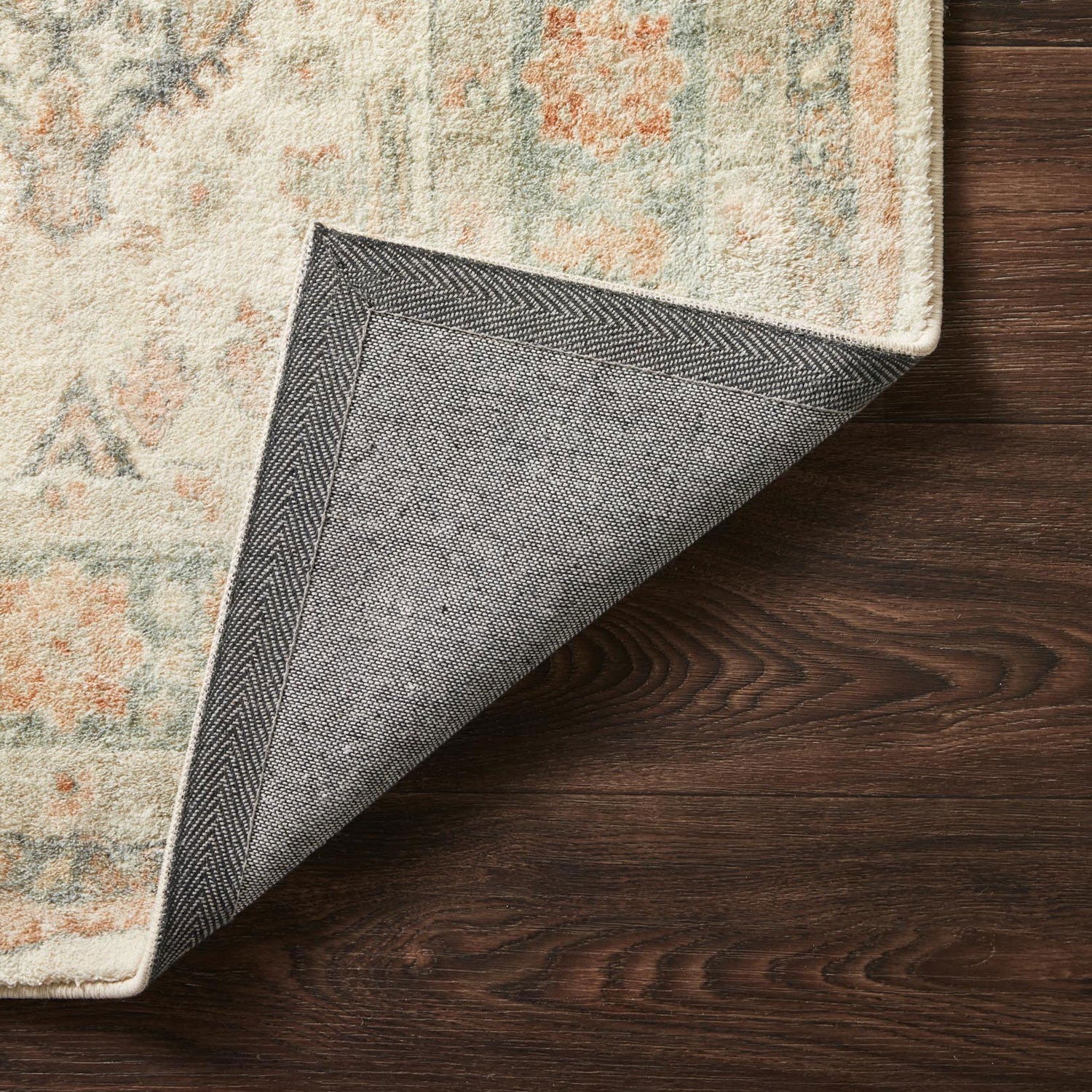 Loloi II Rosette Beige/Multi Power Loomed Rug Paynes Gray