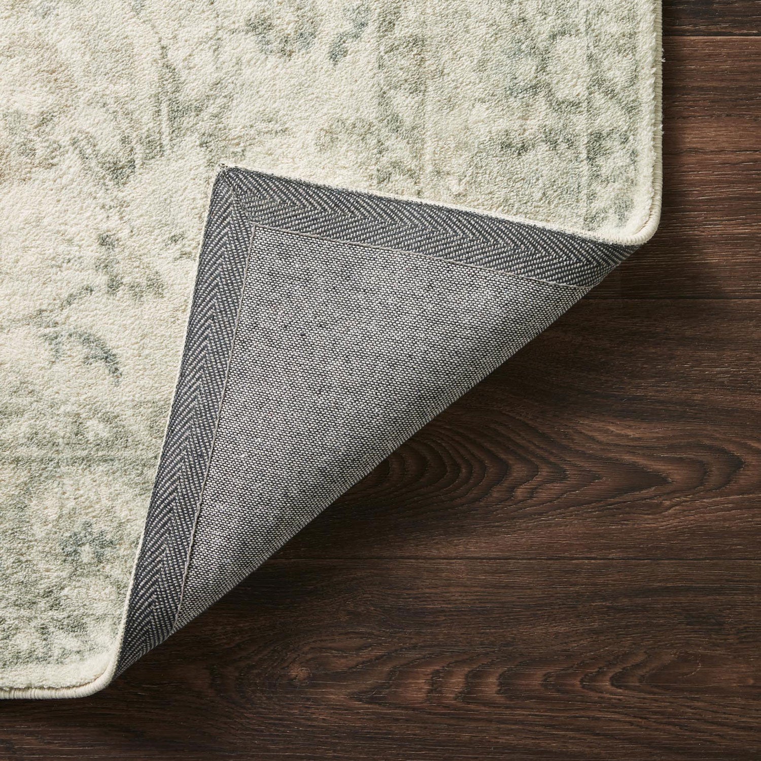 Loloi Rosette Ivory/Silver Power Loomed Rug