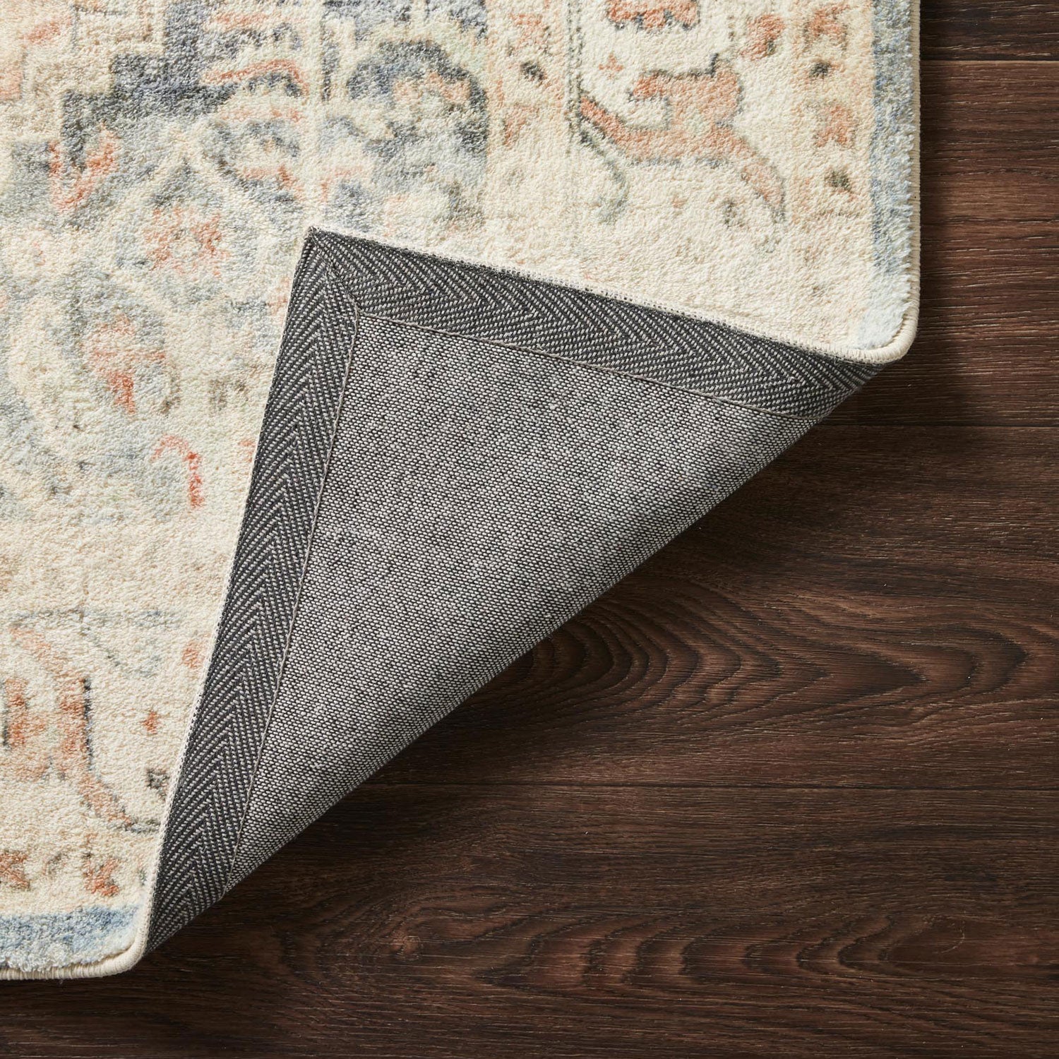 Loloi Rosette Clay/Ivory Power Loomed Rug