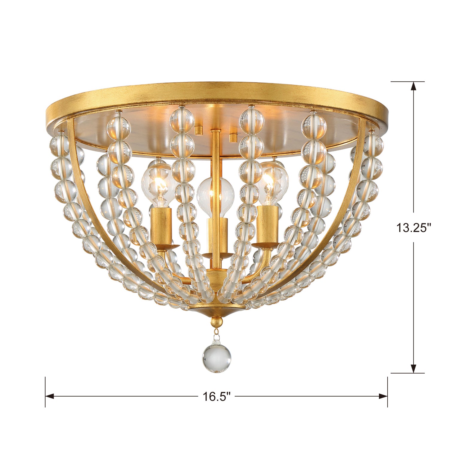 Crystorama Roxy Flush Ceiling Mount