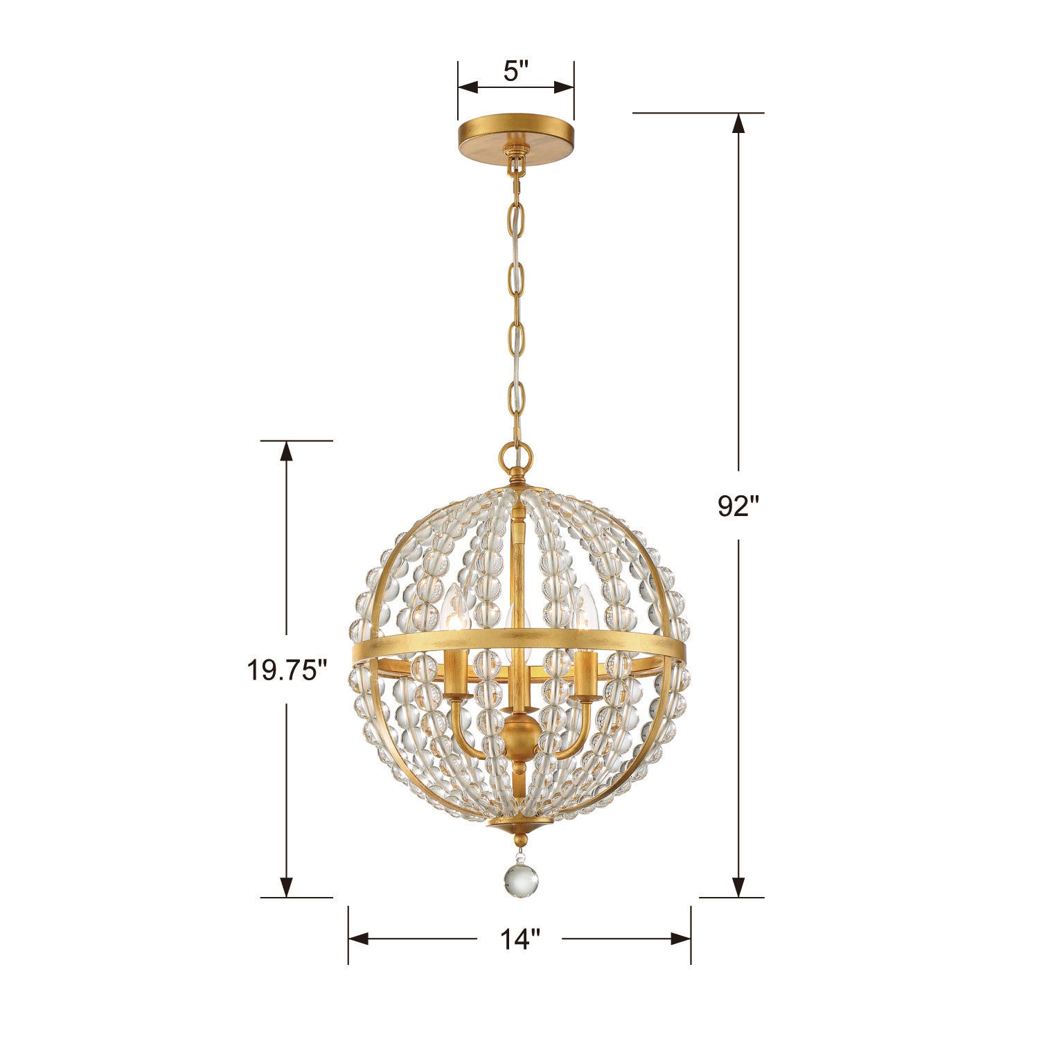 Crystorama Roxy Chandelier