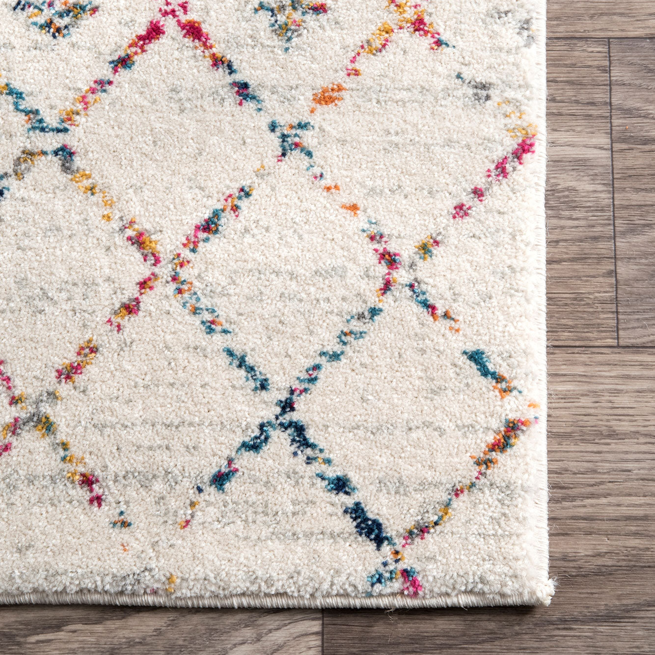 Acoma Machine Made Rug - Paynes Gray