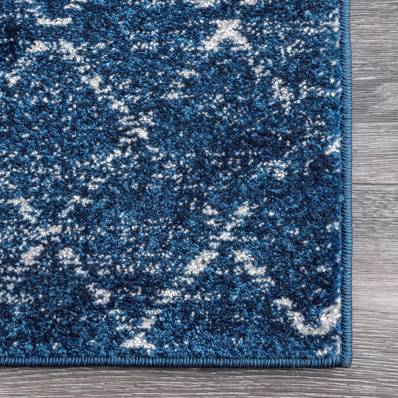 Acoma Machine Made Rug - Paynes Gray