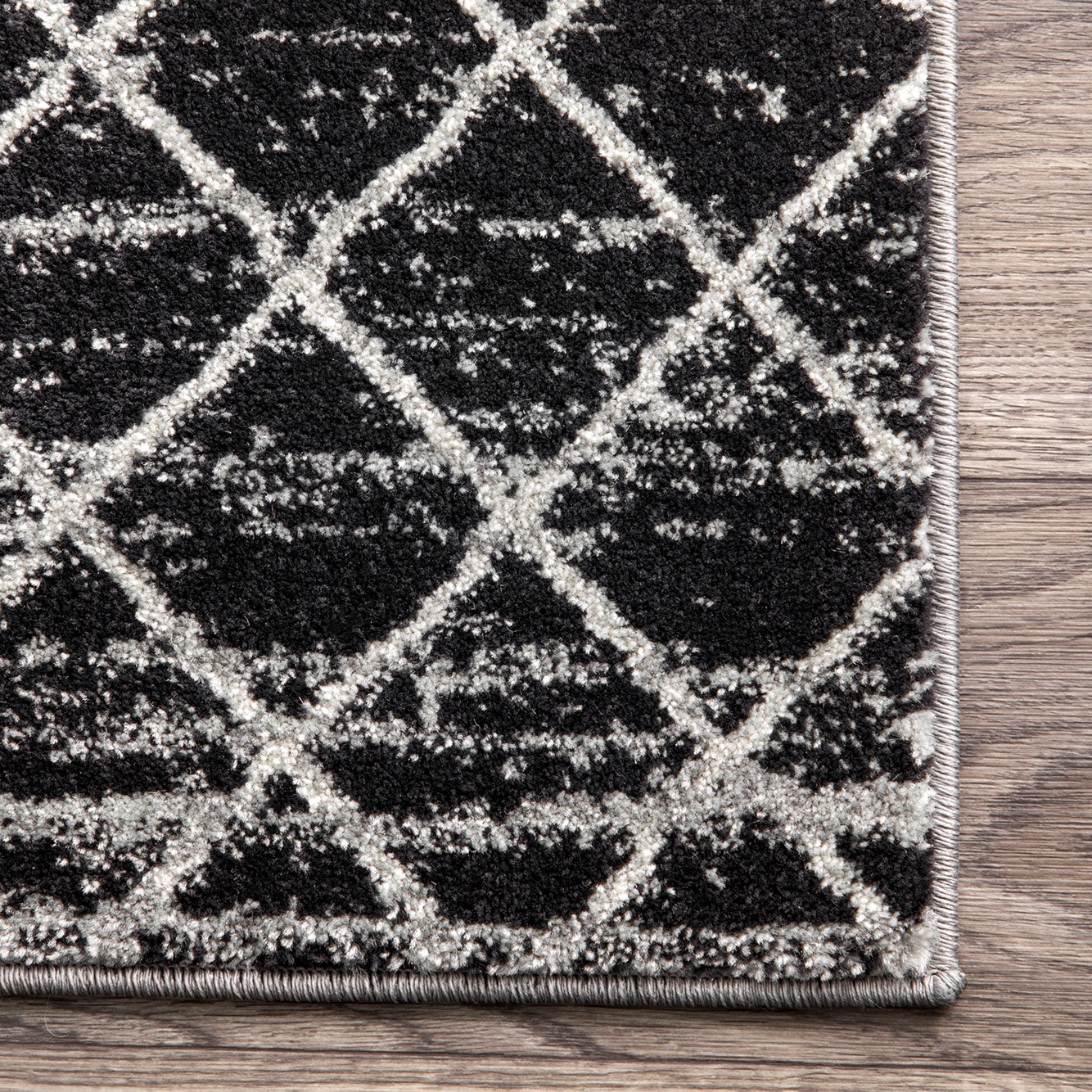 Acoma Machine Made Rug - Paynes Gray