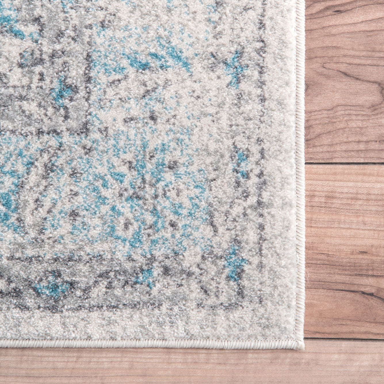 Lowery Machine Made Rug – Paynes Gray