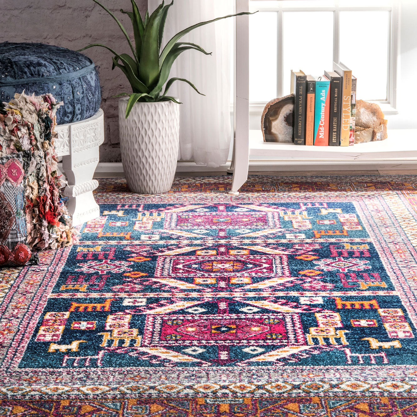 Quechan Machine Made Rug