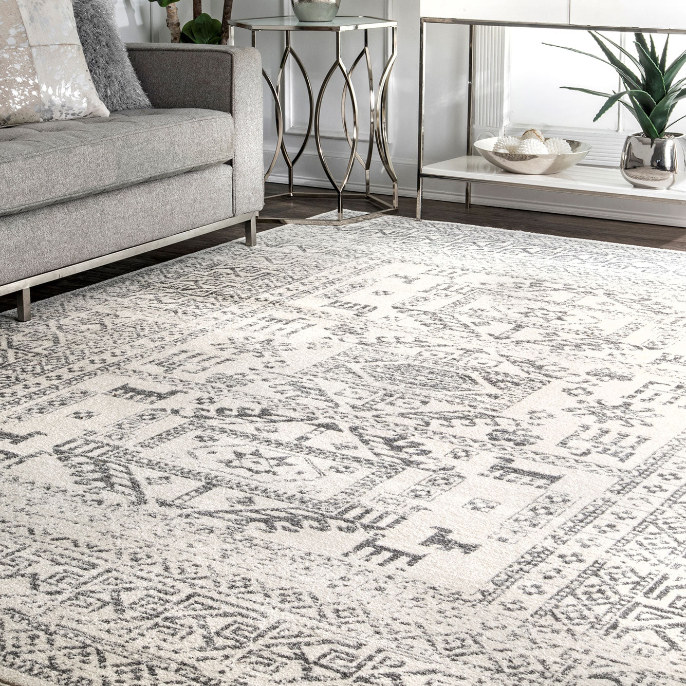 Quechan Machine Made Rug