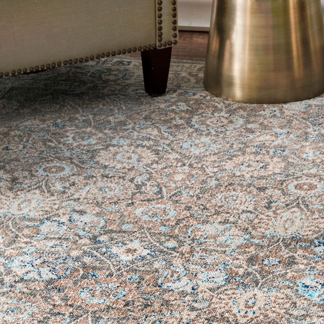 Merango Medallion Machine Made Rug