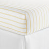 Peacock Alley Ribbon Stripe Percale Fitted Sheet