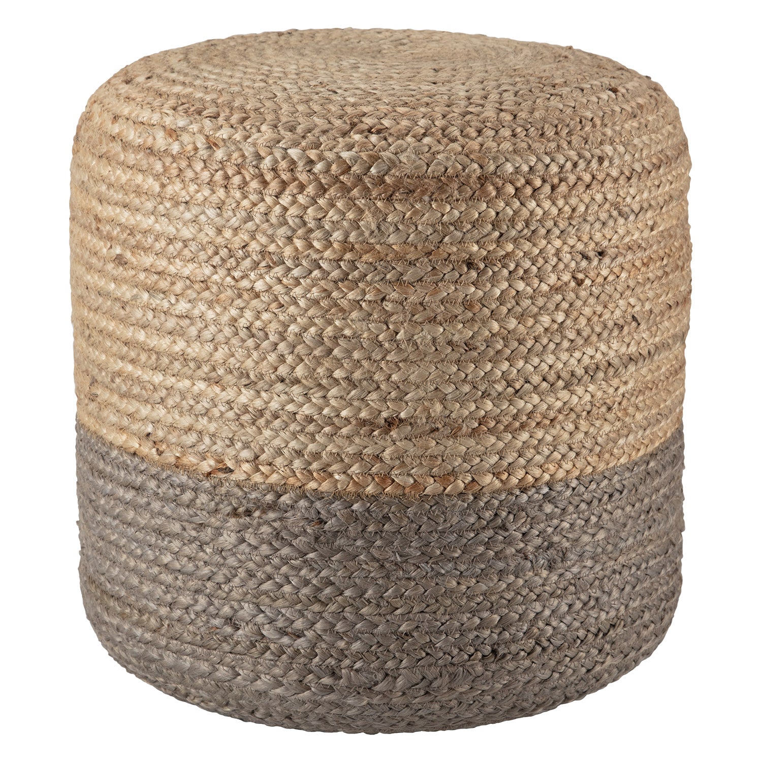 Jaipur Living Saba Oliana Jute Tall Pouf