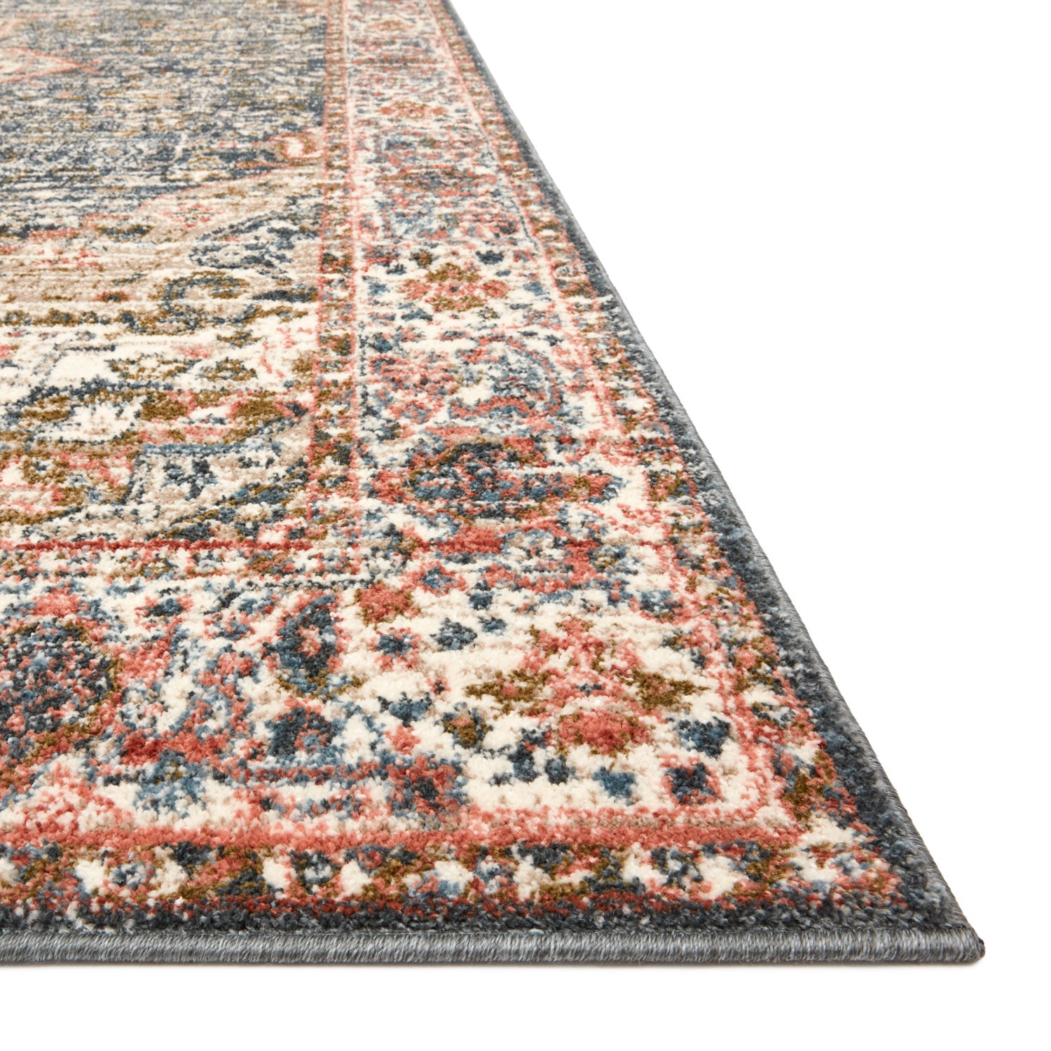 Loloi Saban Blue/Multi Power Loomed Rug