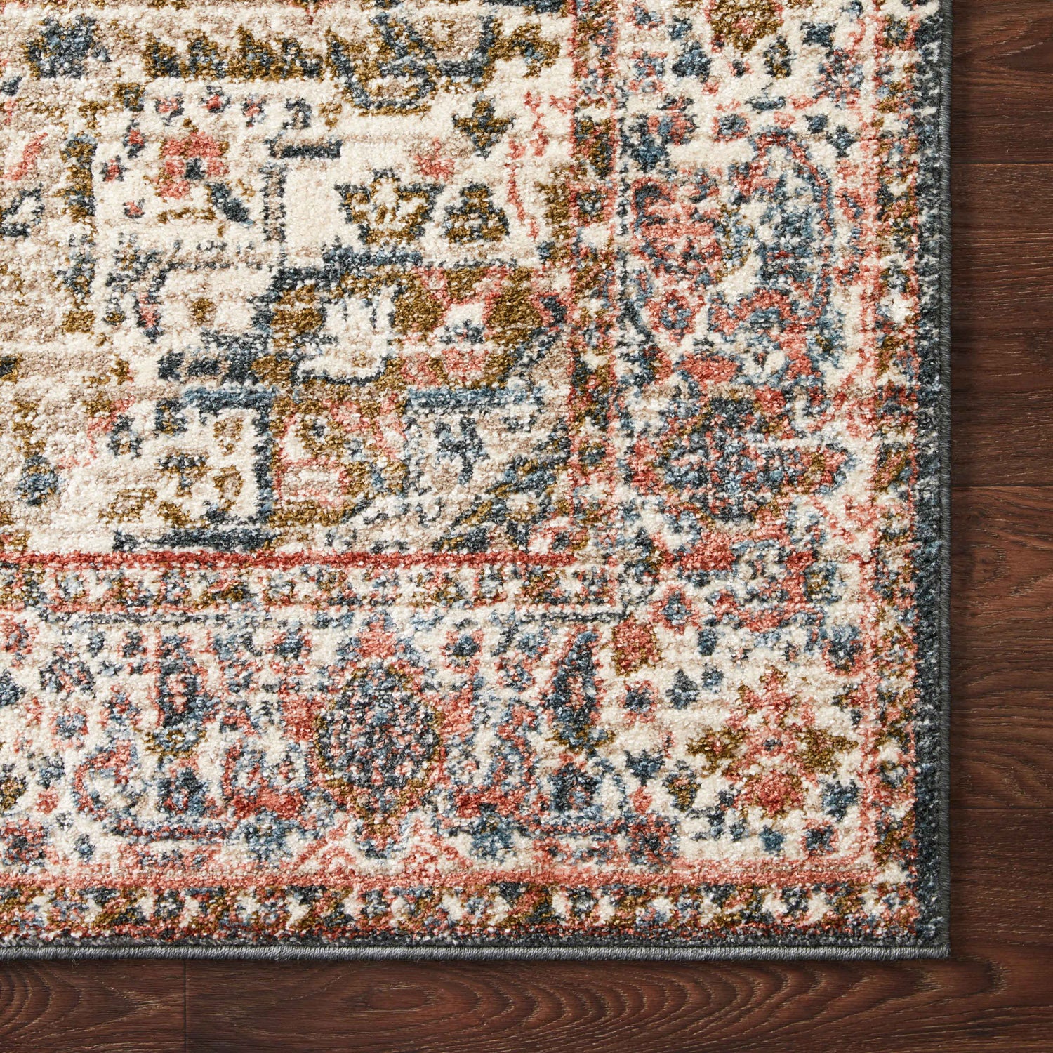 Loloi Saban Blue/Multi Power Loomed Rug