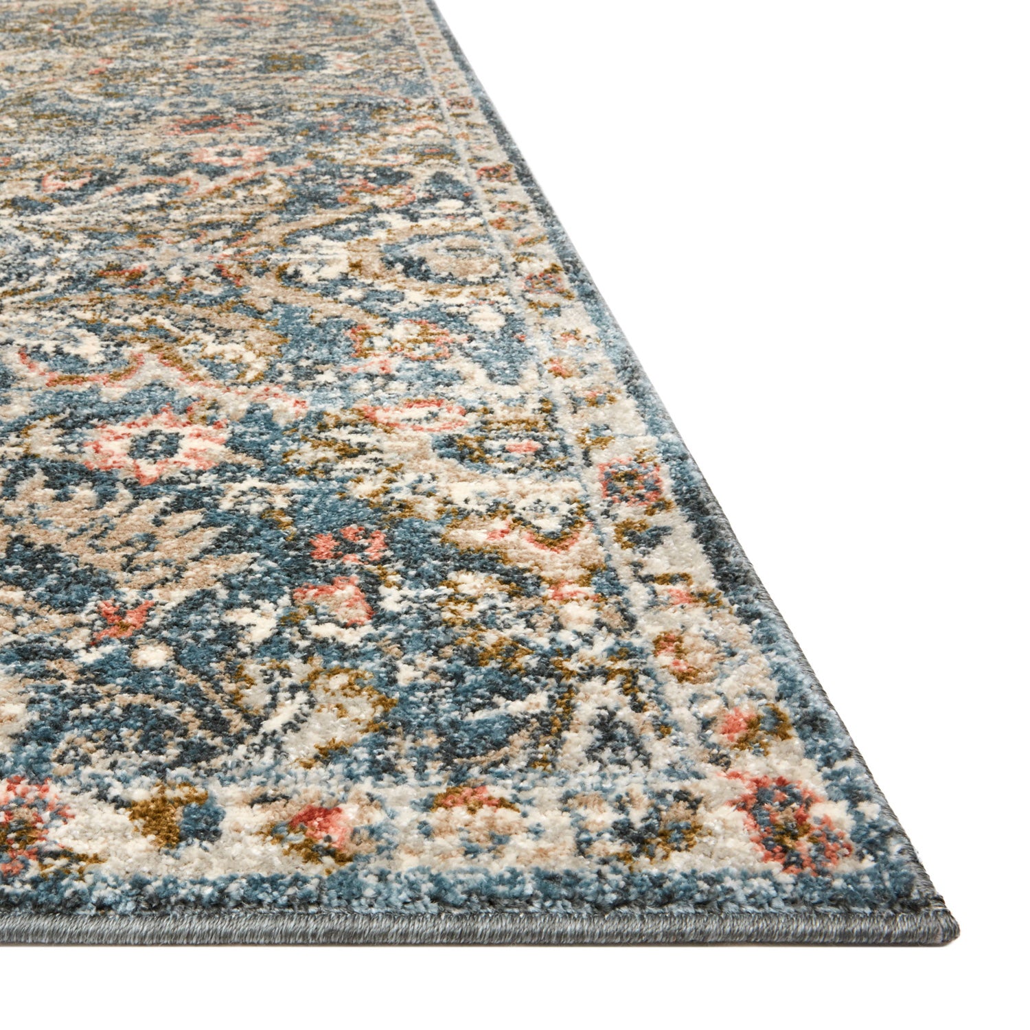 Loloi Saban Blue/Sand Power Loomed Rug