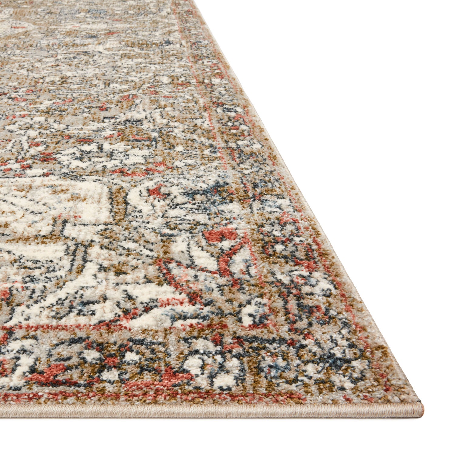 Loloi Saban Straw/Beige Power Loomed Rug