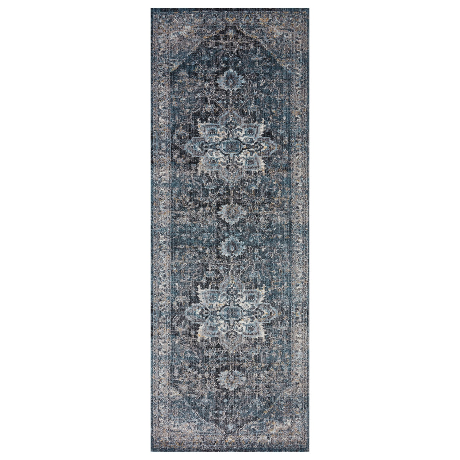 Loloi Samra Denim/Gray Power Loomed Rug