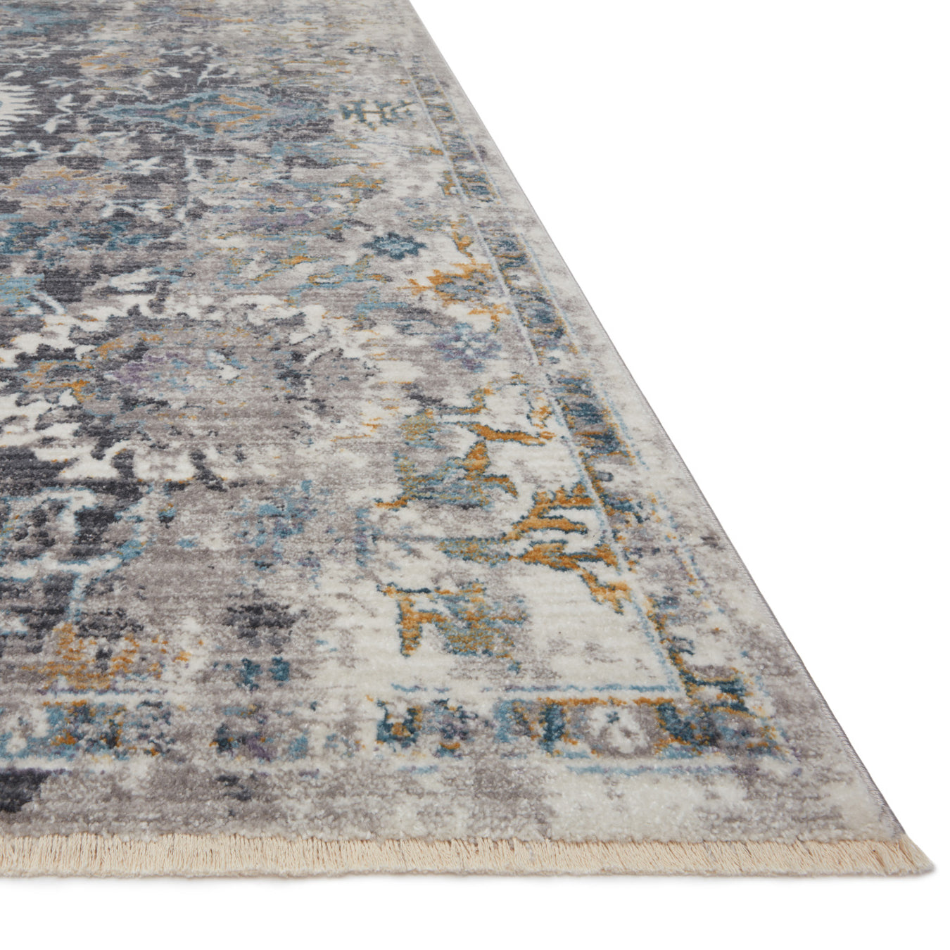 Loloi Samra Gray/Multi Power Loomed Rug