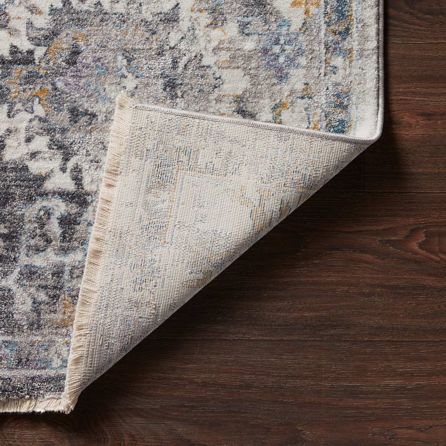 Loloi Samra Gray/Multi Power Loomed Rug