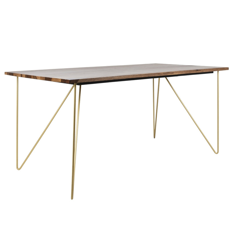 Quadrel Hairpin Dining Table