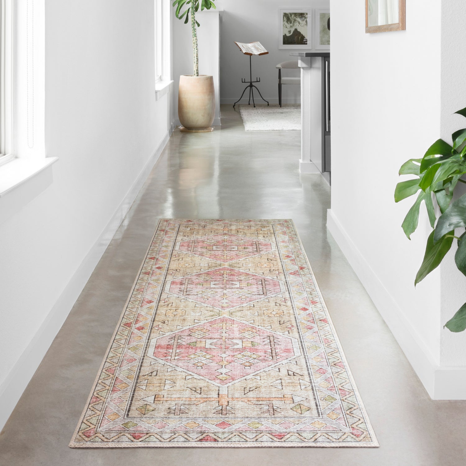 Loloi Skye Gold/Blush Power Loomed Rug