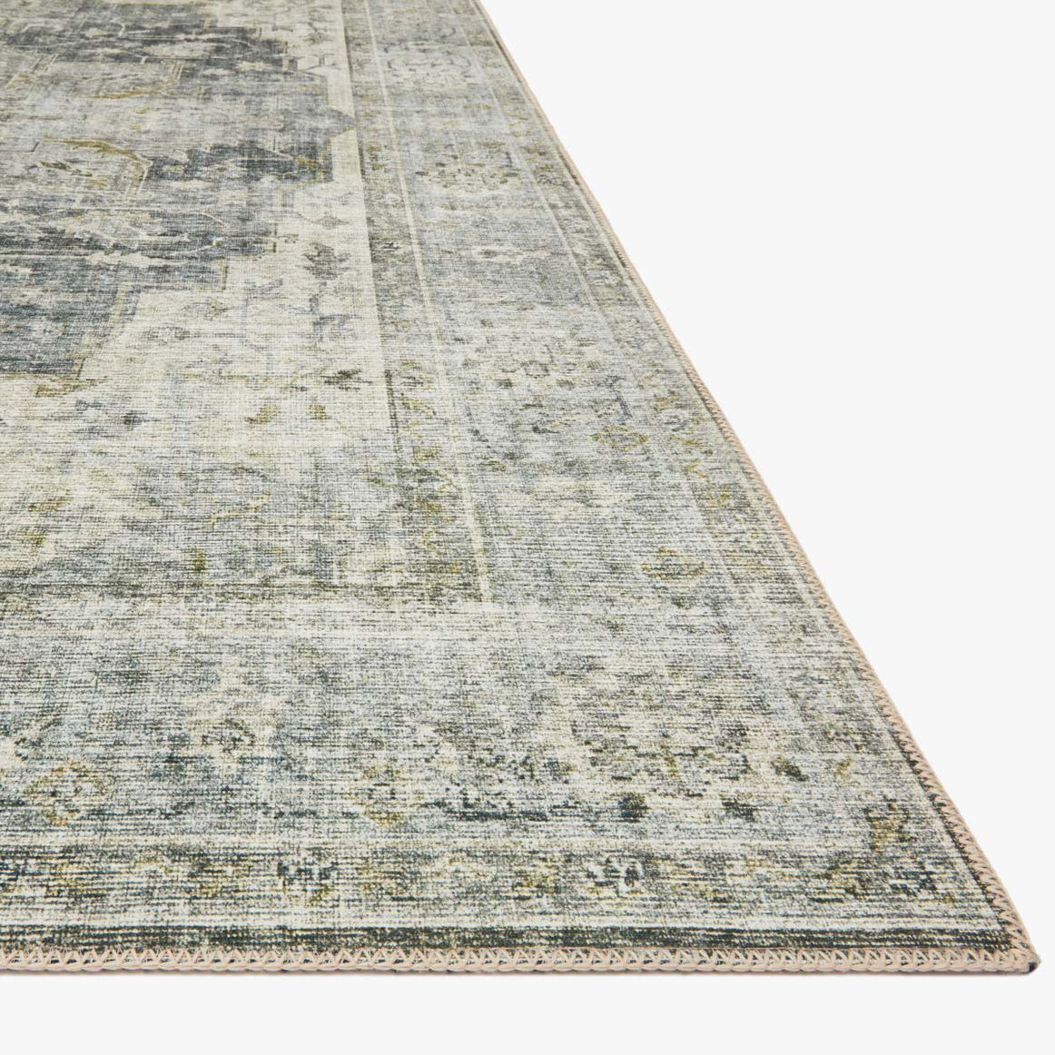 Loloi Skye Charcoal/Dove Power Loomed Rug