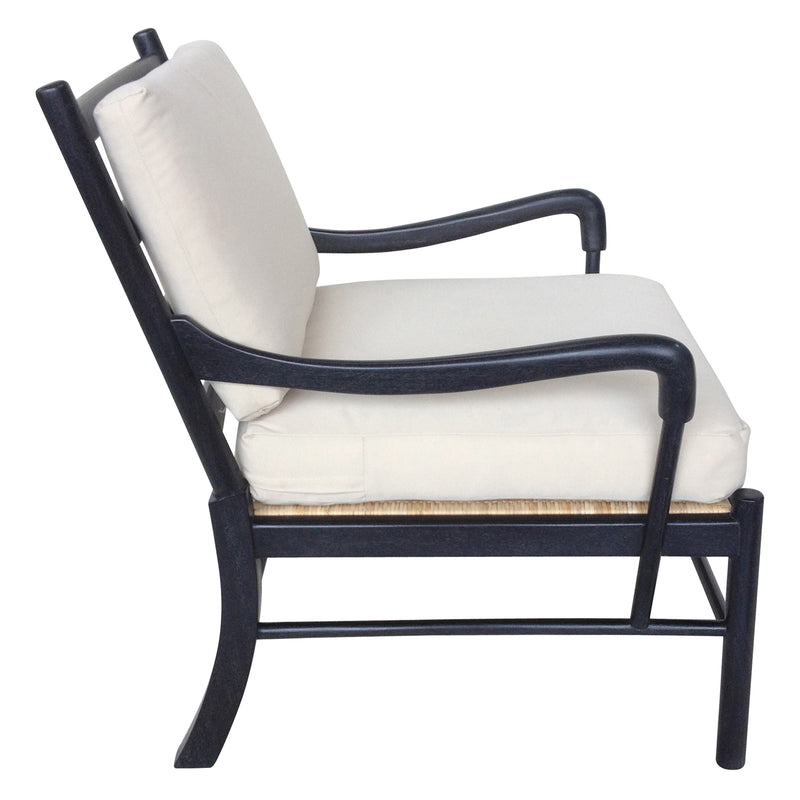 Noir Kevin Hand Rubbed Black Chair