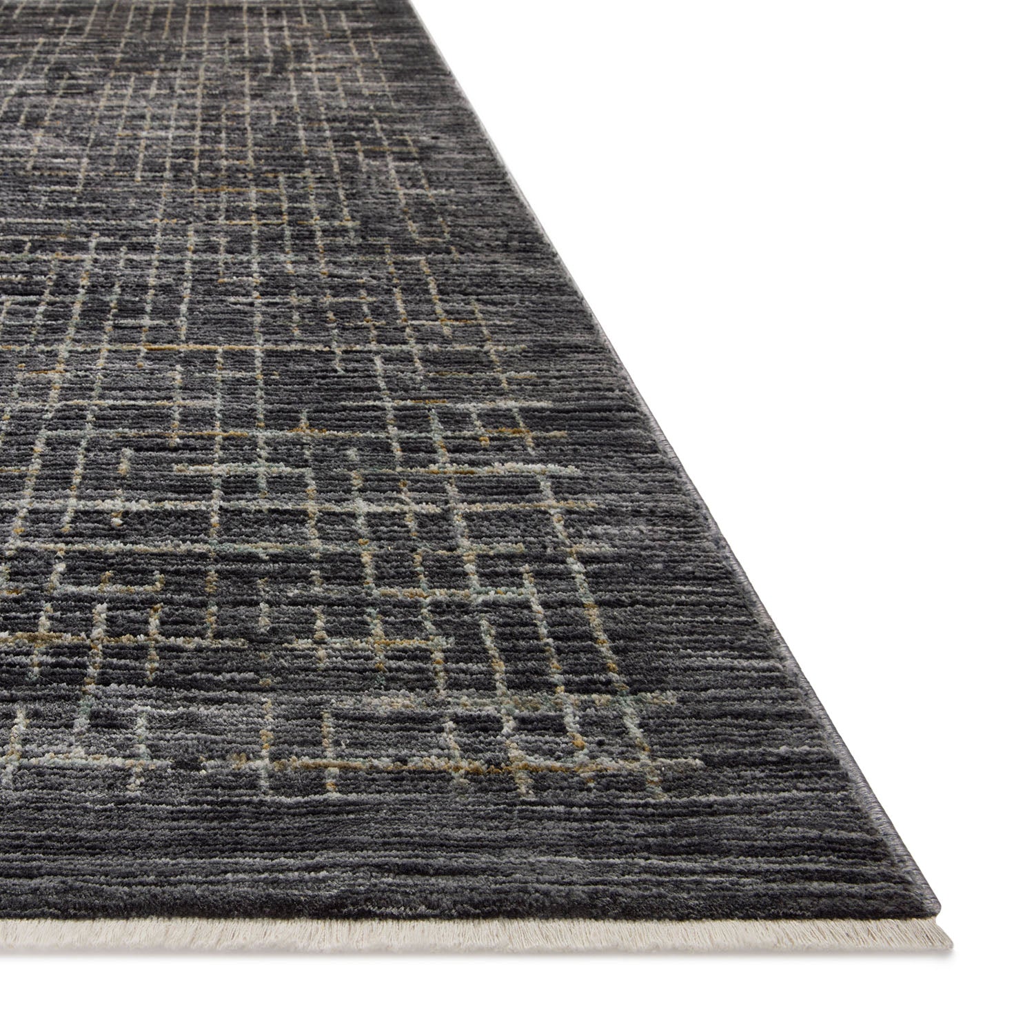 Loloi Soho Onyx/Silver Power Loomed Rug