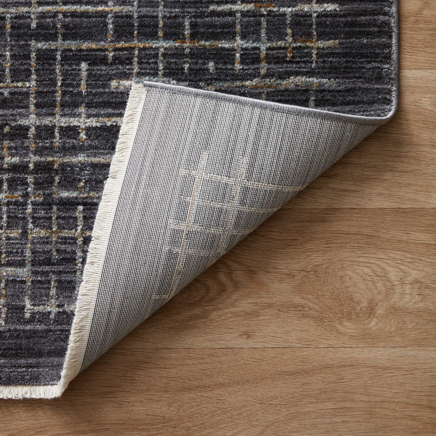 Loloi Soho Onyx/Silver Power Loomed Rug