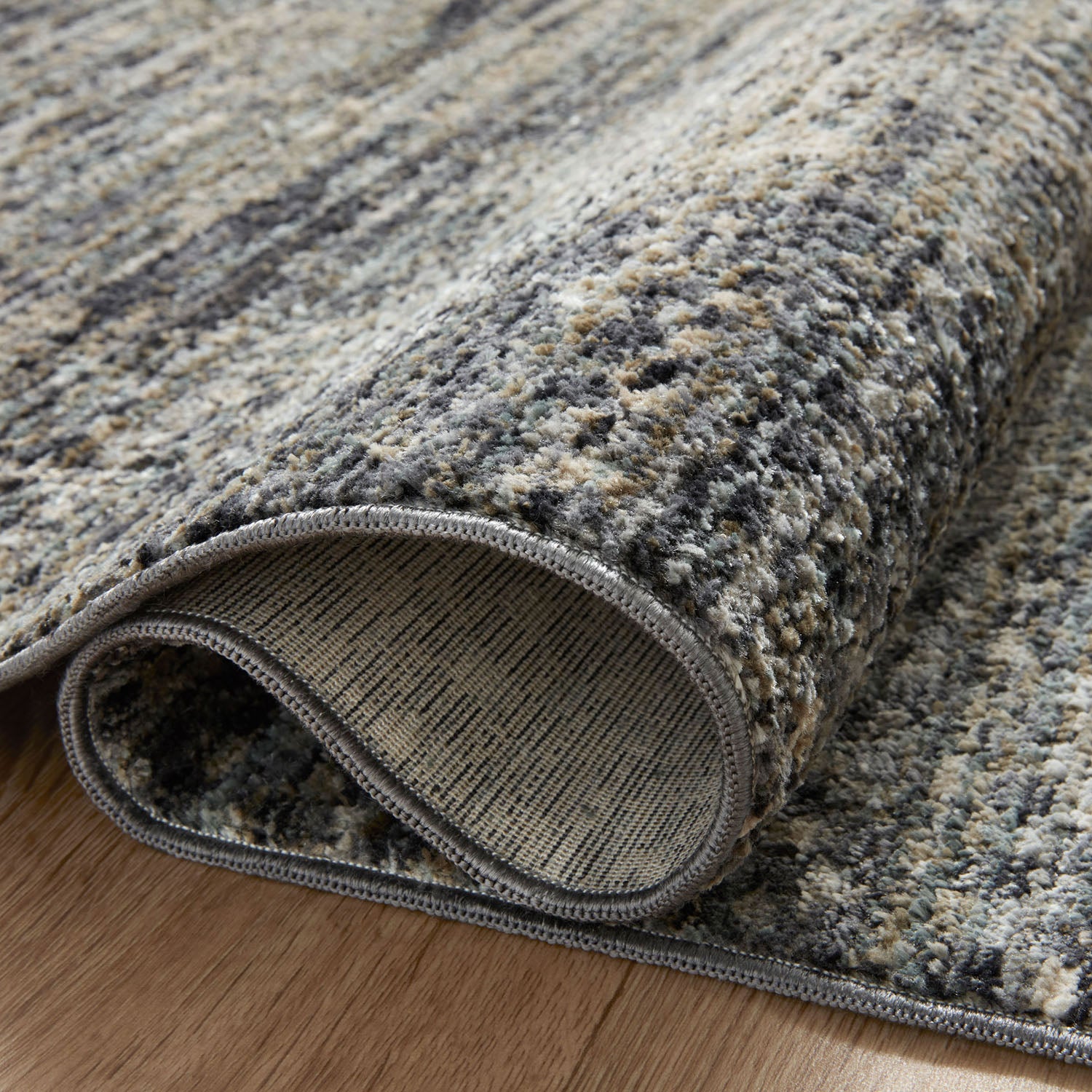 Loloi Soho Multi/Slate Power Loomed Rug