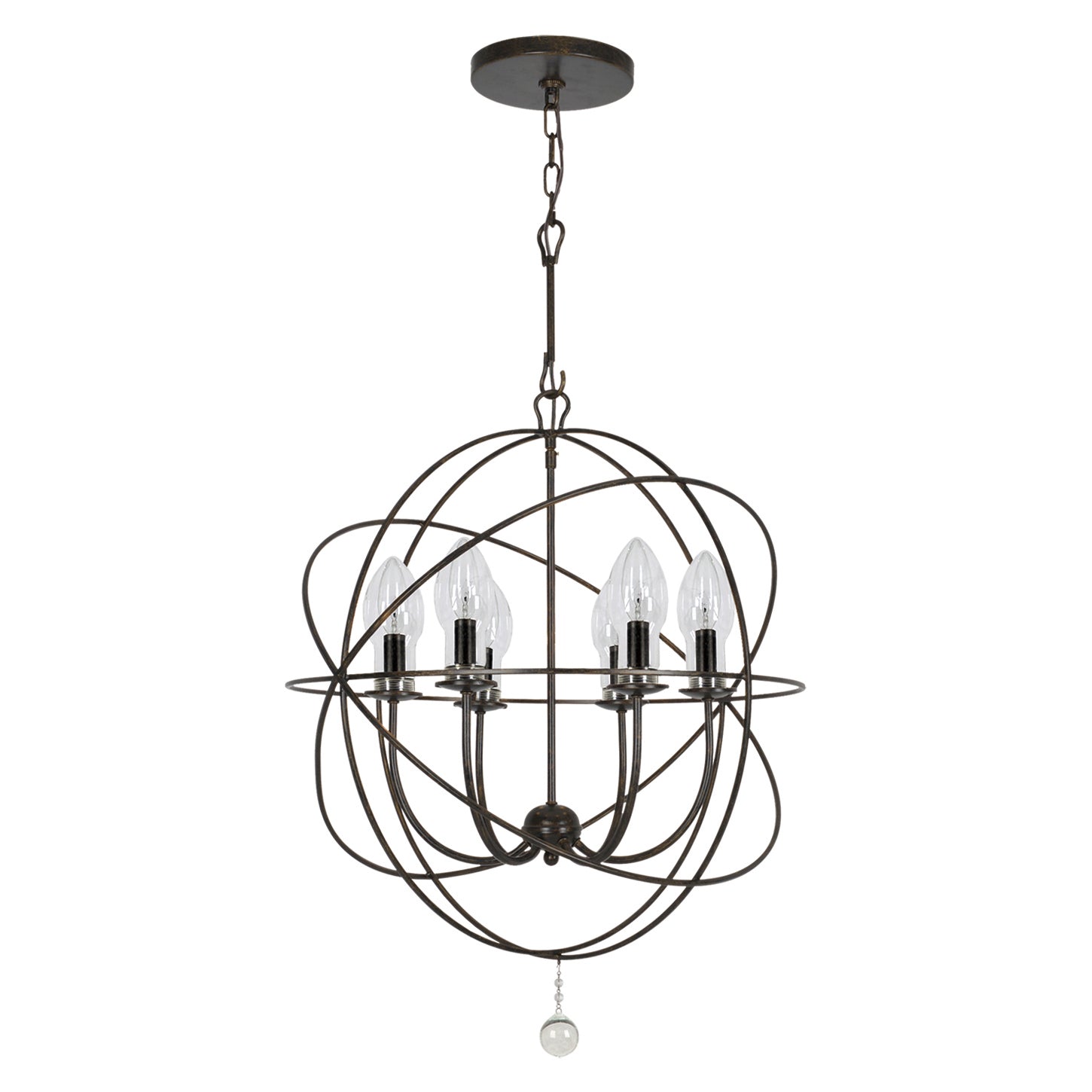 Crystorama Solaris 9326 6-Light Outdoor Chandelier