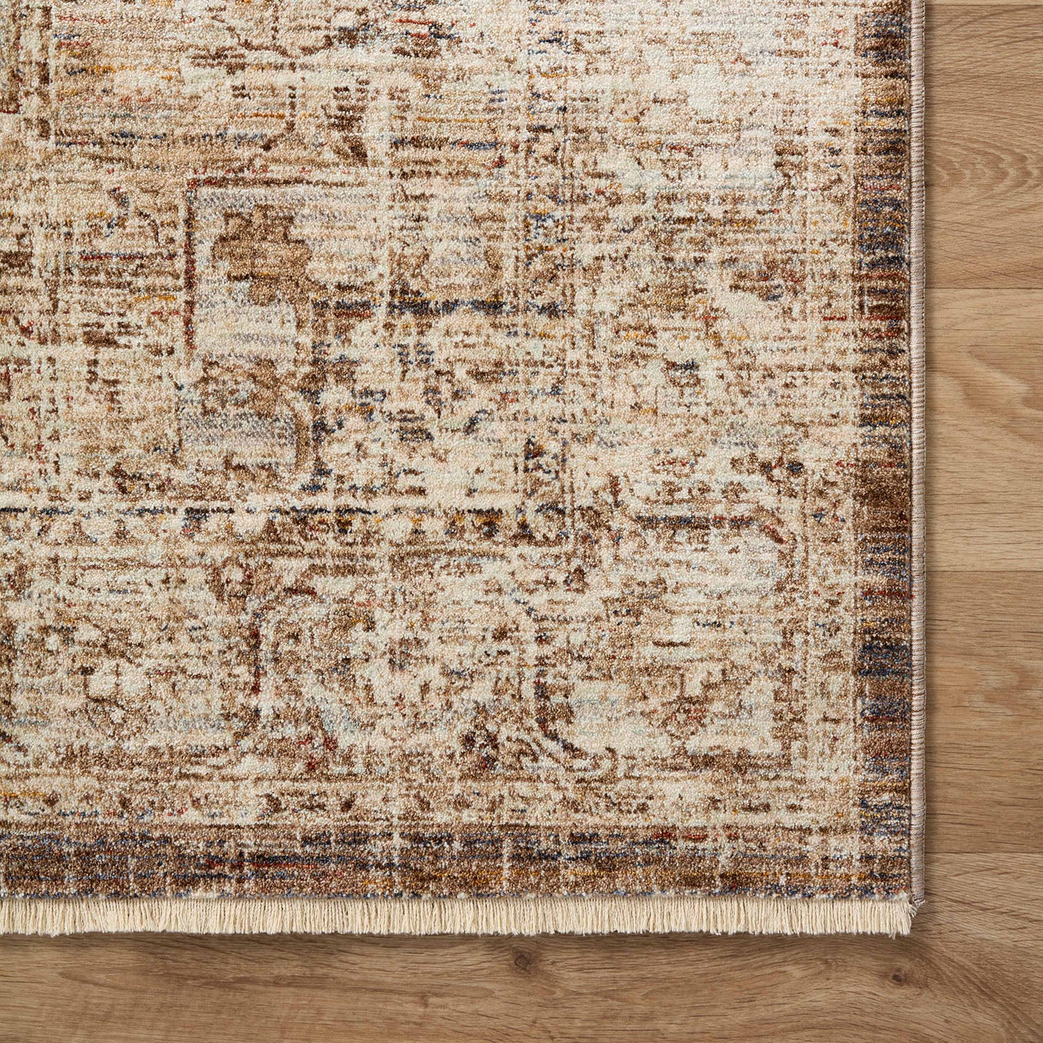 Loloi Sorrento Mocha/Multi Power Loomed Rug