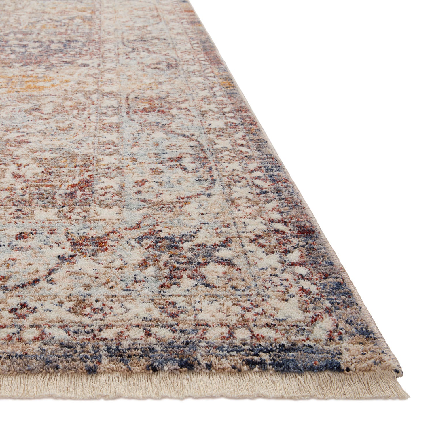 Loloi Sorrento Natural/Multi Power Loomed Rug