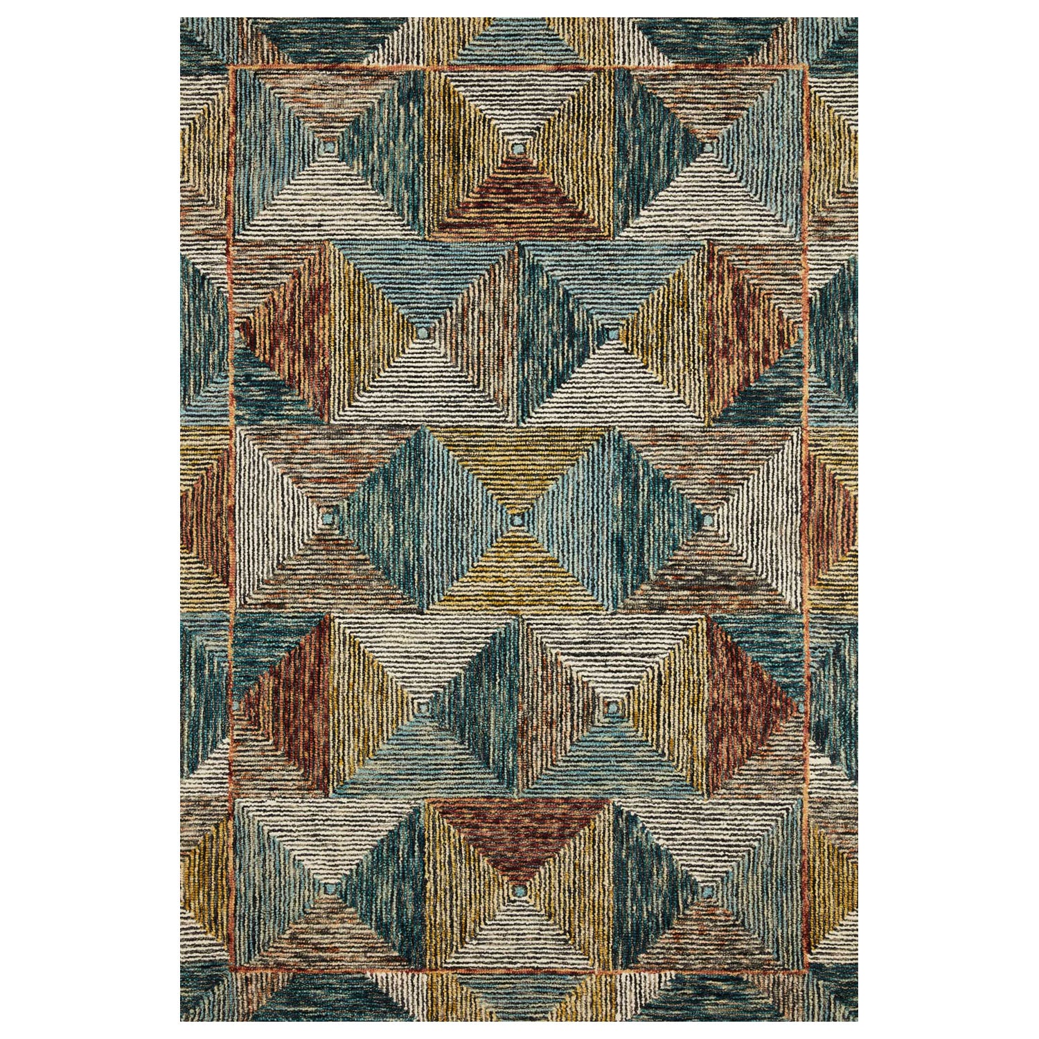 Loloi Spectrum Faze Hooked Rug