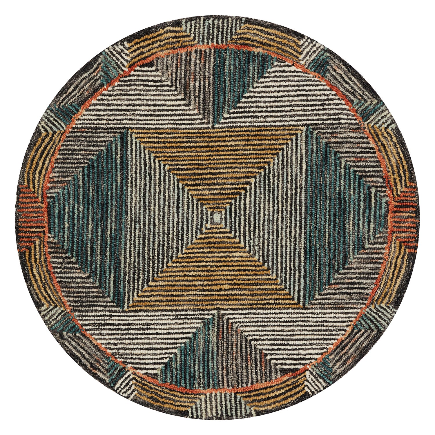 Loloi Spectrum Faze Hooked Rug