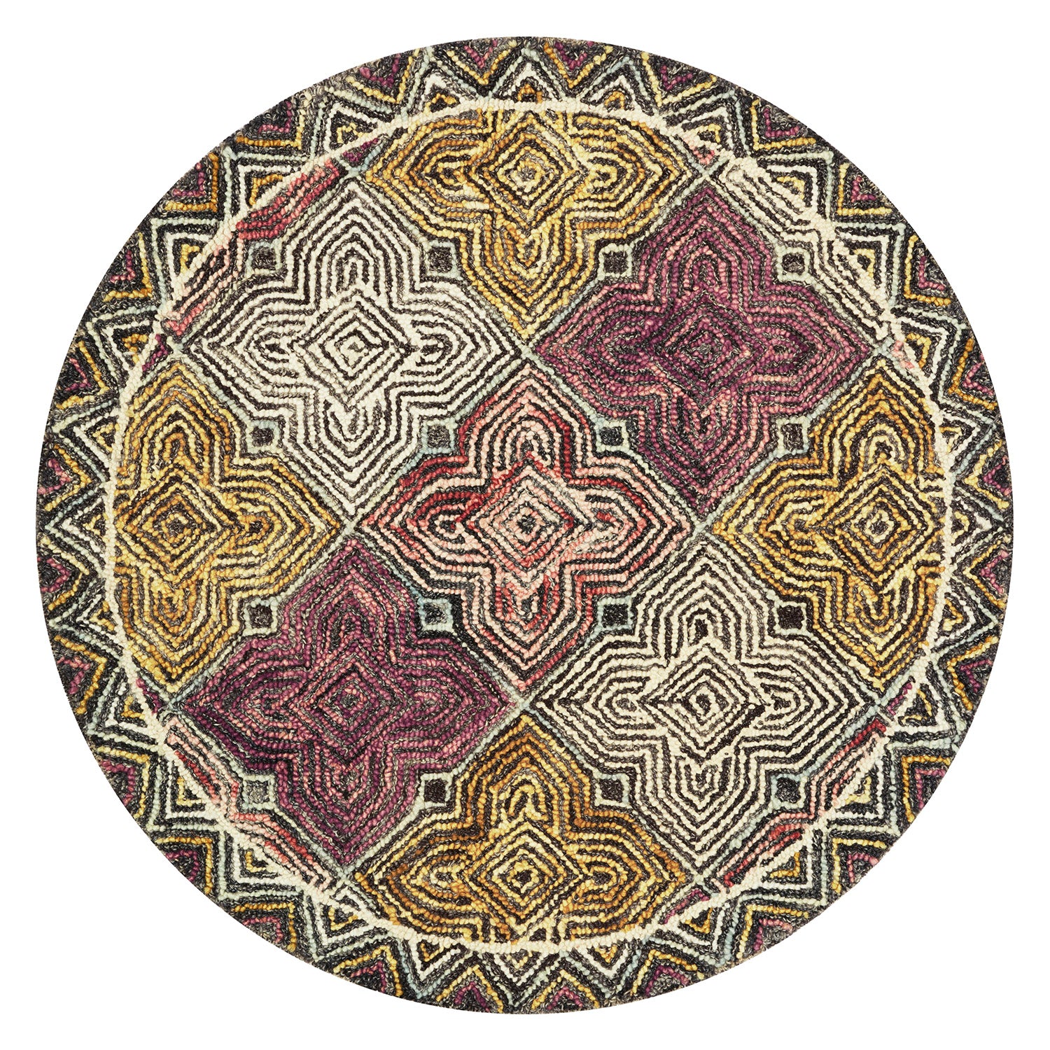 Loloi Spectrum Charcoal/Multi Hooked Rug