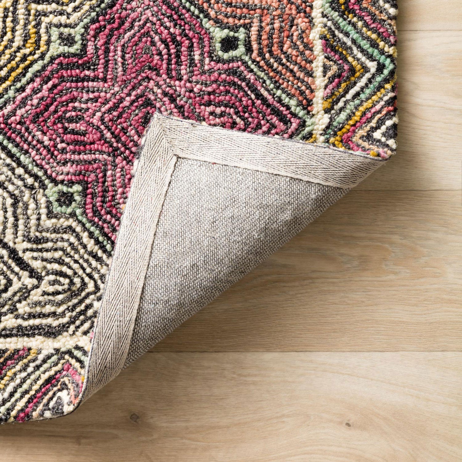 Loloi Spectrum Charcoal/Multi Hooked Rug