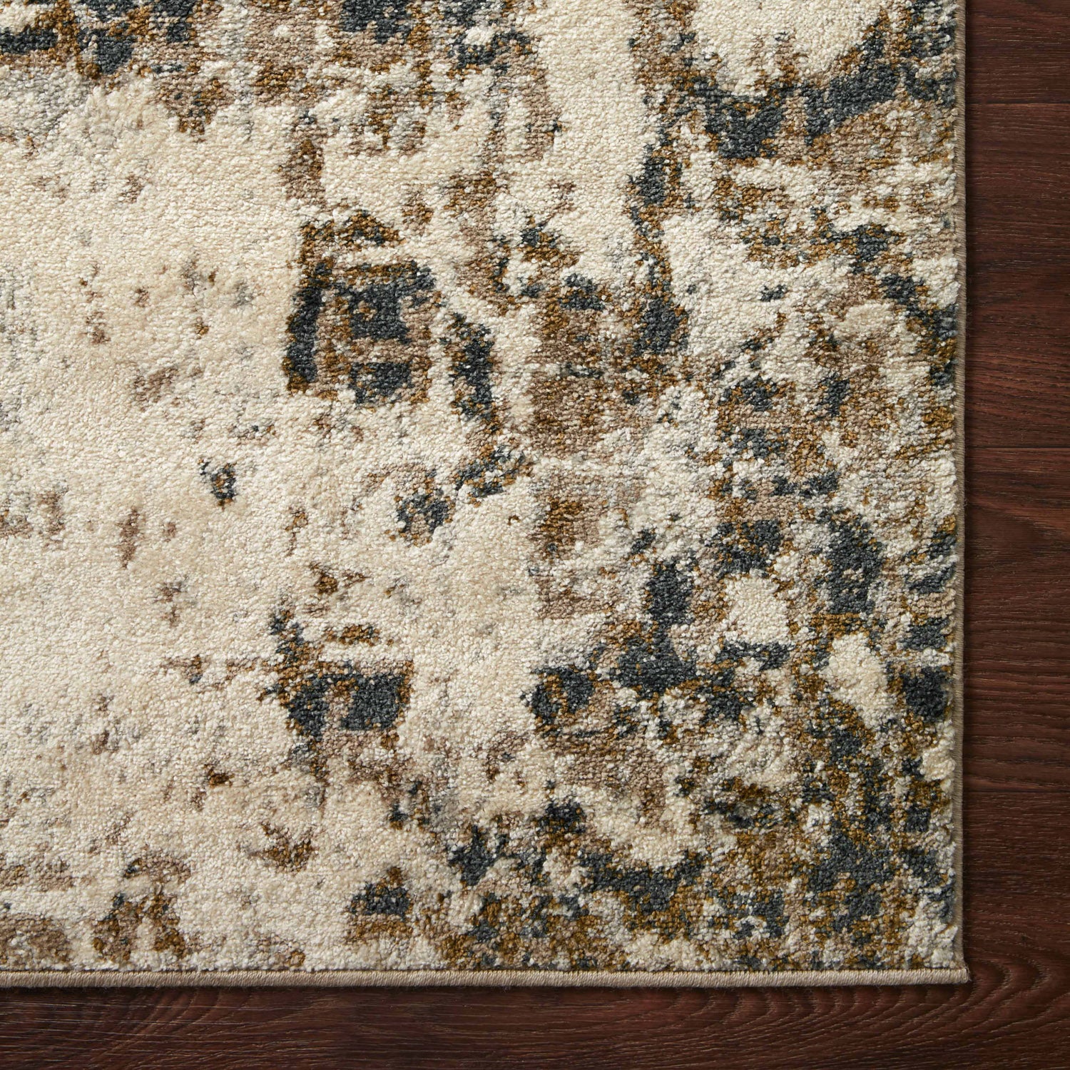 Loloi Spirit Pewter/Olive Power Loomed Rug