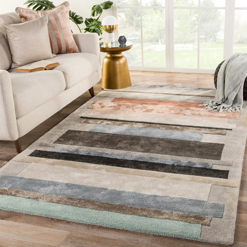 Jaipur Syntax Parallel Hand Tufted Rug