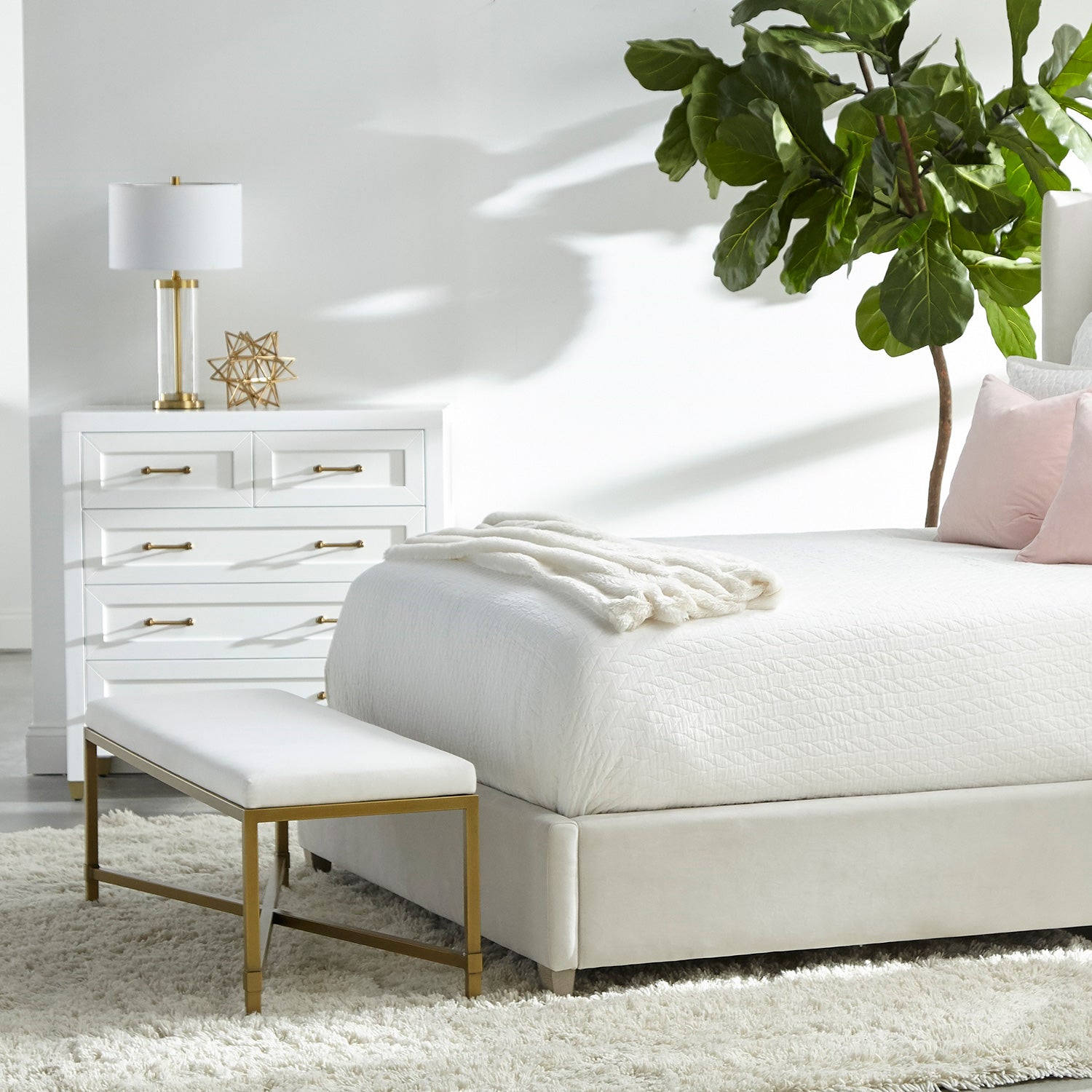 Stella 5-Drawer High Chest