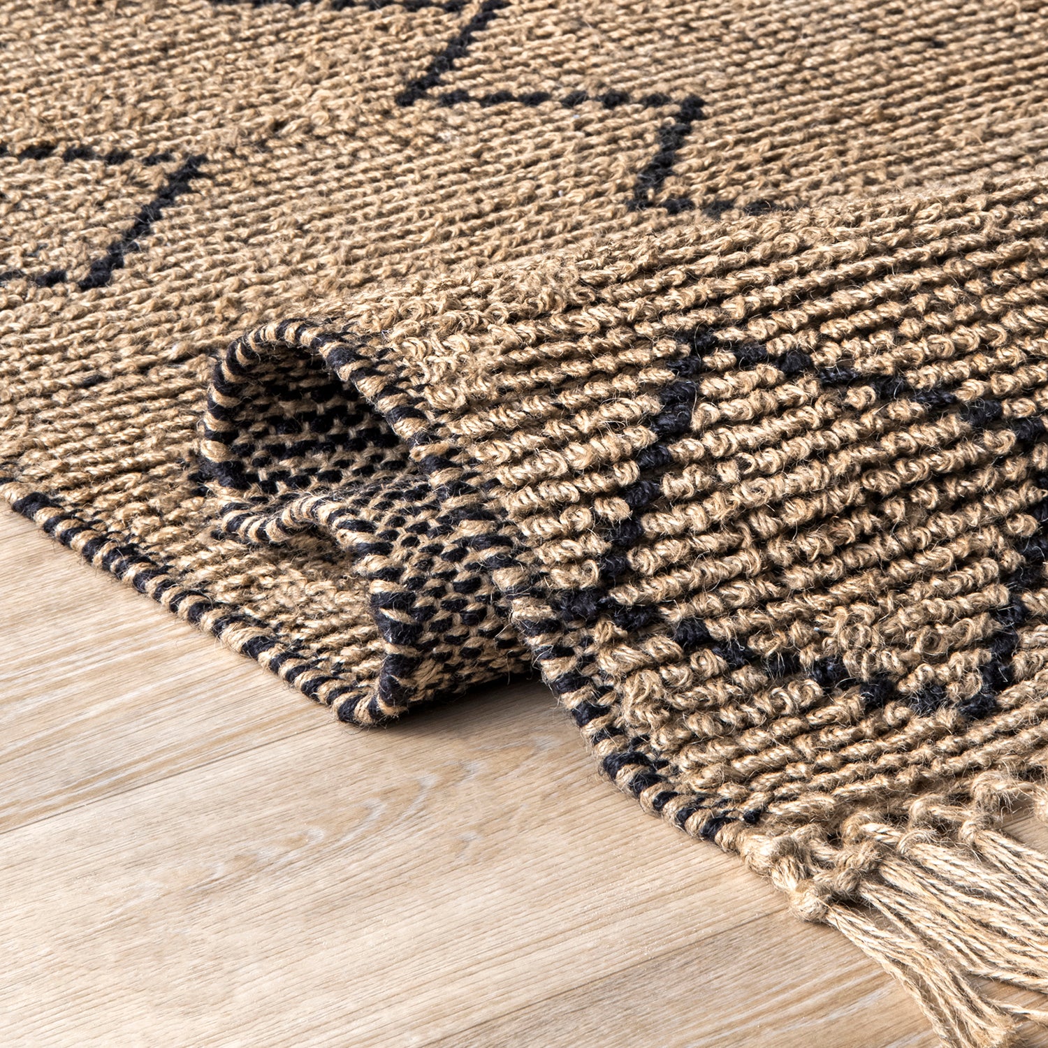 Nina Hand Hooked Jute Rug