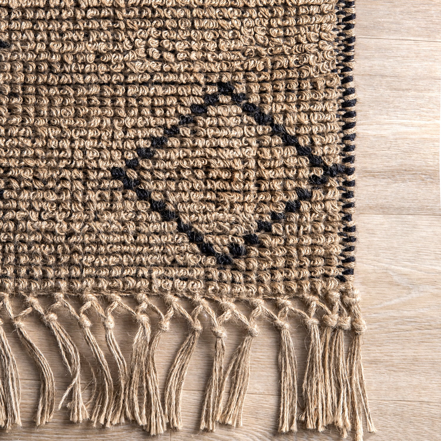 Nina Hand Hooked Jute Rug