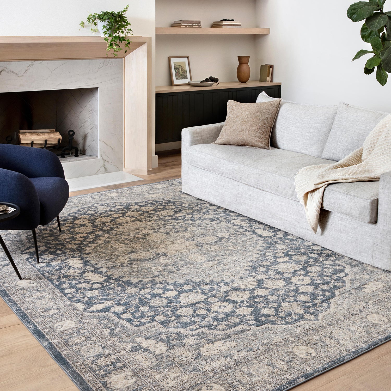 Loloi Teagan Medallion Power Loomed Rug
