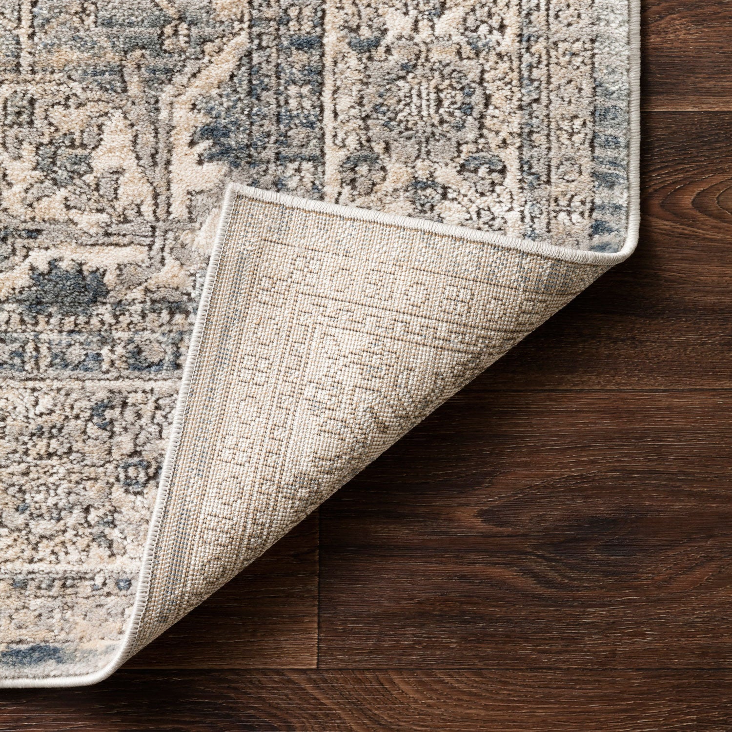 Loloi Teagan Sky/Natural Power Loomed Rug