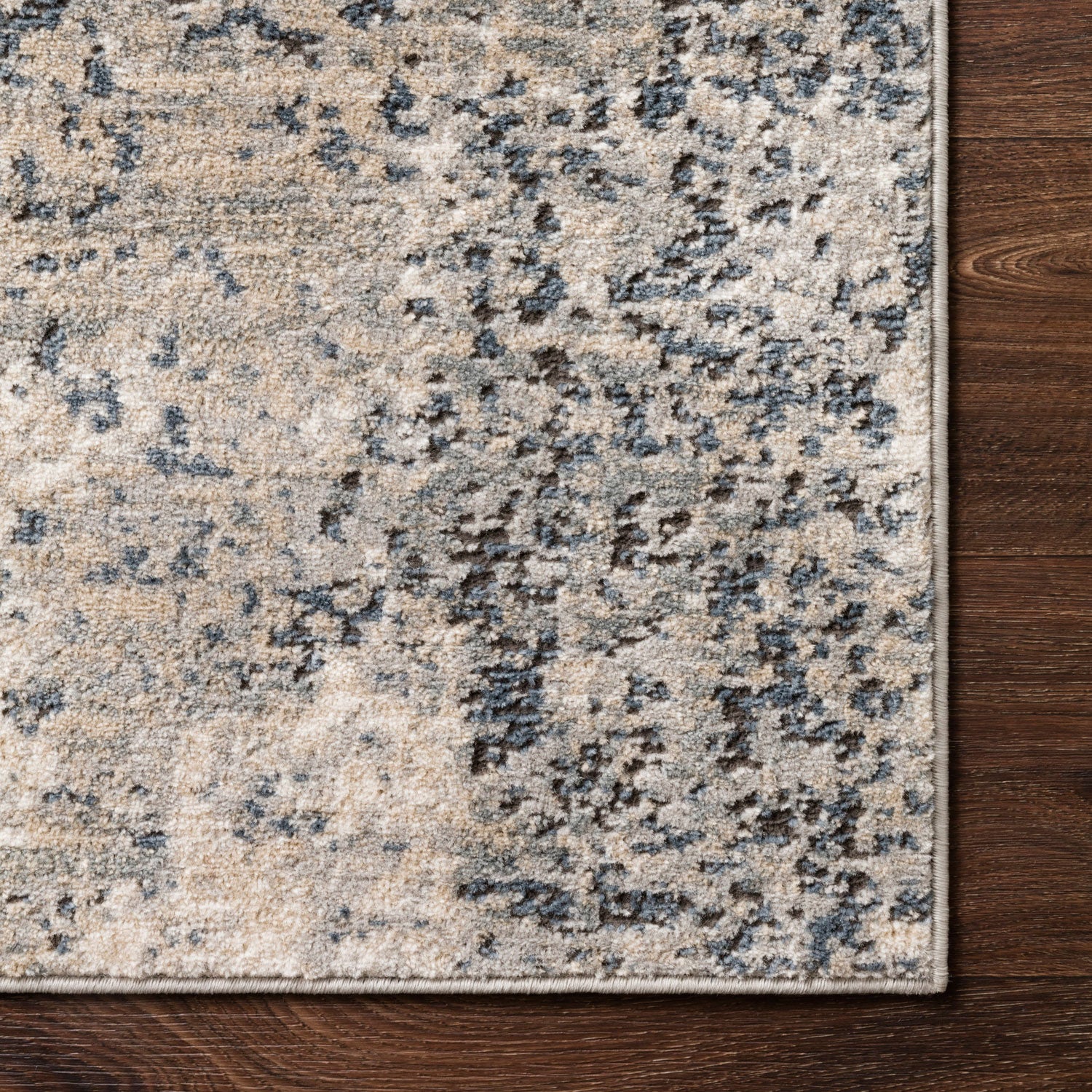 Loloi Teagan Natural/Denim Power Loomed Rug