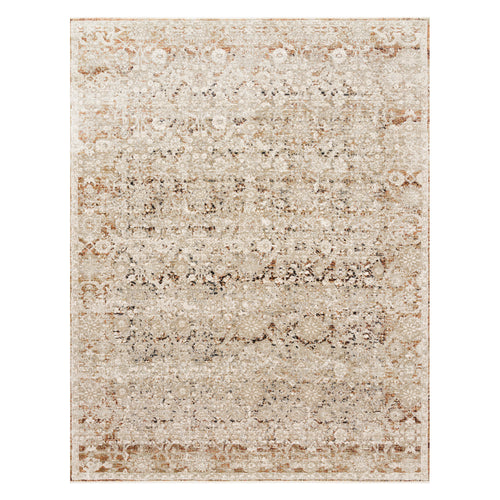 Loloi Theia Natural/Rust Power Loomed Rug
