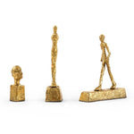 Villa and House Three Forms Statue Set Of 3
